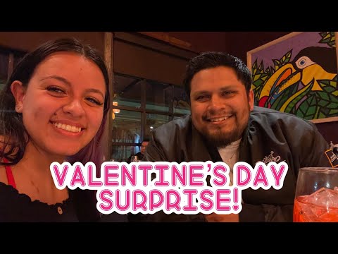 BOYFRIEND SURPRISING ME FOR VALENTINE'S DAY 2022