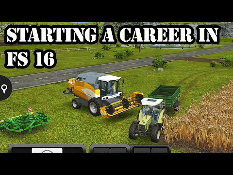 FS 16. Timelapse # 1. Starting a career in FS 16.