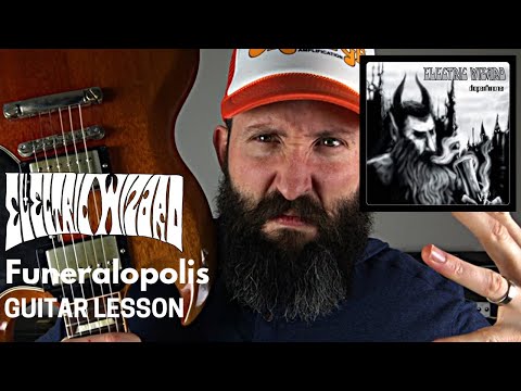 Electric Wizard Guitar Lesson w/ TAB - Funeralopolis - B Standard Tuning