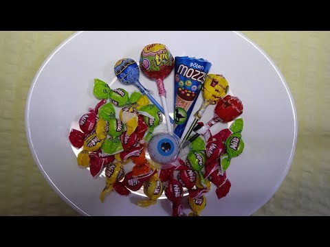ASMR. Unpacking your favorite sweets (Nils-fruit chewable candies).