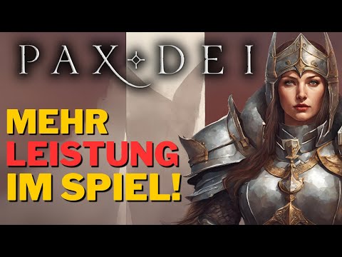 Fix performance problems in Pax Dei! Quick and easy explanation.