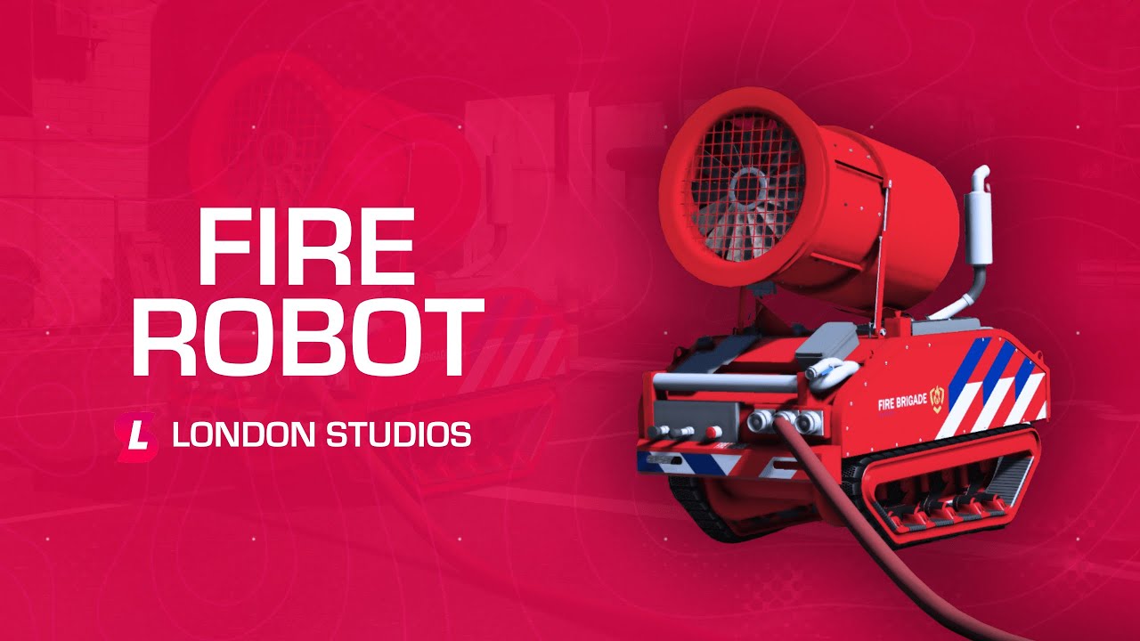 Fire Robot - Working Water Monitor & Fan [Standalone] [Paid] thumbnail 4