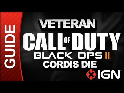 Call of Duty: Black Ops 2 Veteran Walkthrough Part 14 - Cordis Die