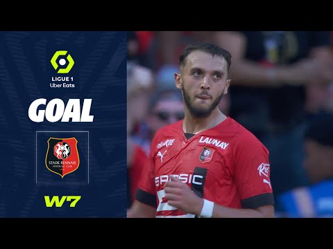 Goal Amine GOUIRI (60' - SRFC) STADE RENNAIS FC - AJ AUXERRE (5-0) 22/23
