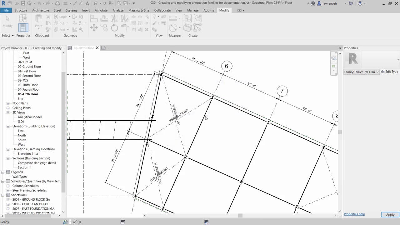 Creating and modifying annotation families for documentation - Autodesk Certified Professional: