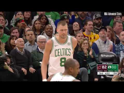 Kristaps Porzingis 21 pts 10 reb 3 ast vs Cleveland Cavaliers | 2023-12-12