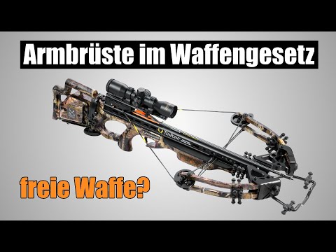 Crossbows in the Weapons Act: Crossbow = Weapon?!