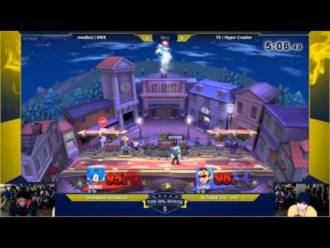 TBH5 Smash 4 - 6WX (Sonic) vs FS | Hyper Crasher (Luigi) - Pools