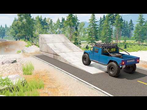 Mobil vs Ramp #17 - BeamNG Drive