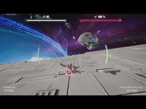 FORTNITE STAR WARS FINAL EVENT - Death Star Sabotage Full Event + Xwing VS Tie Fighter Mini Game