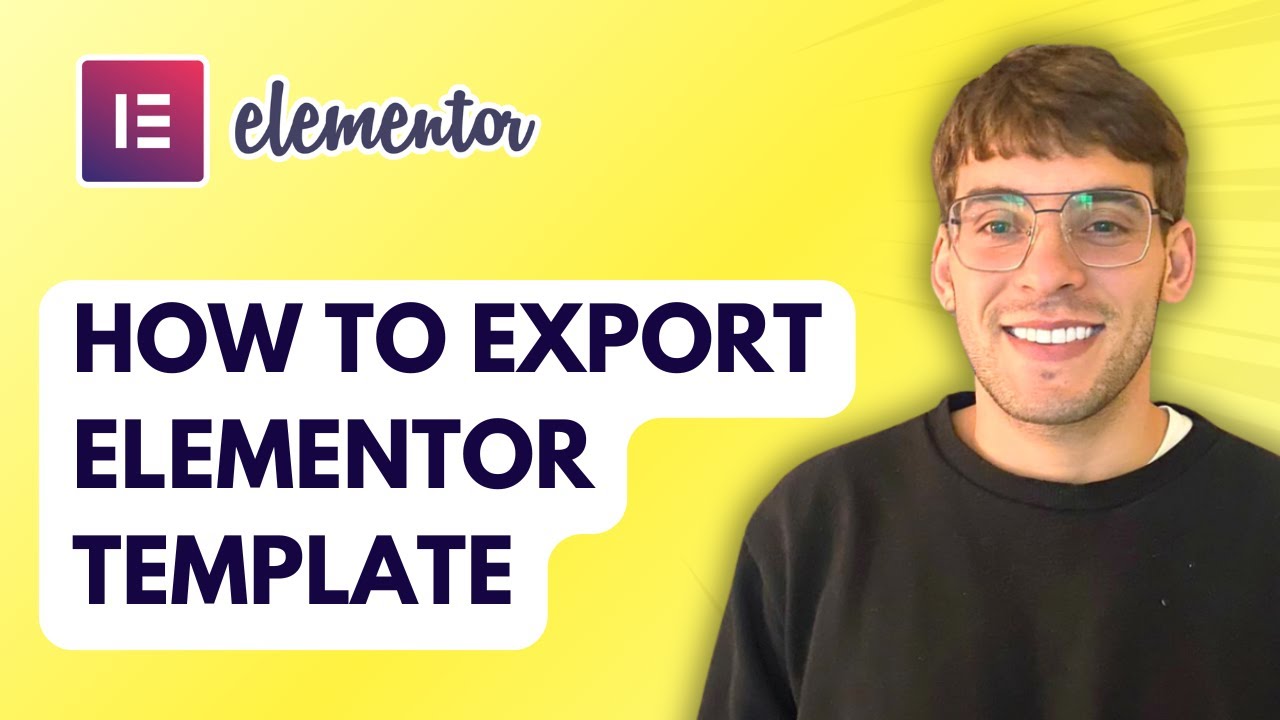 How to Export Elementor Template [2026 Full Guide]