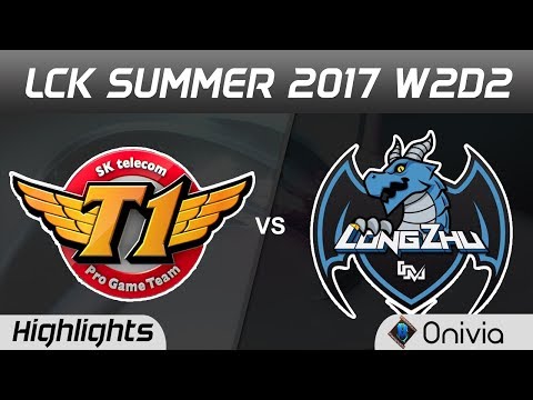 SKT vs LZ Highlights Game 3 LCK SUMMER 2017 SK Telecom vs Longzhu By Onivia