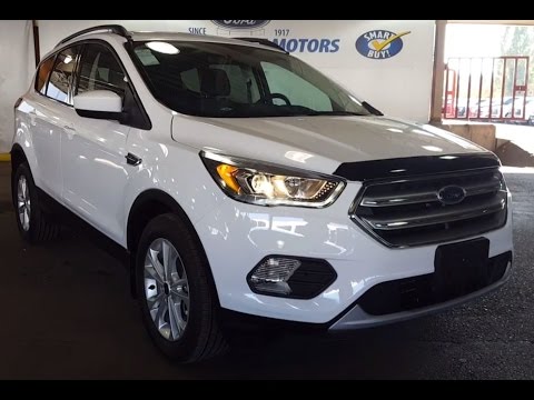 2017 White Ford Escape 4x4 SE Review | Prince George Motors