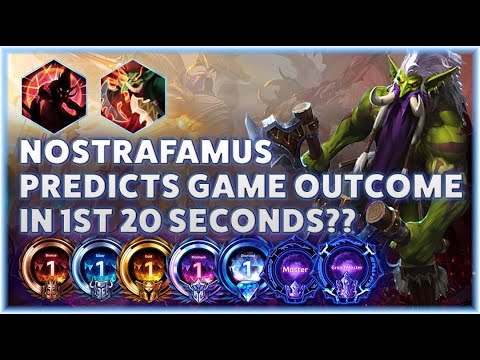 Zuljin Tazdingo - NOSTRAFAMUS PREDICTS GAME OUTCOME IN FIRST 20 SECONDS?? - B2GM Season 3 2024