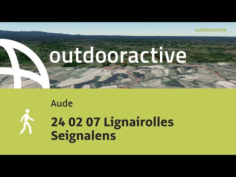 randonnée dans l'Aude: 24 02 07 Lignairolles Seignalens