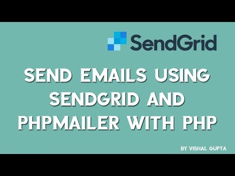 Steps to send emails attachments using Sendgrid and PHPMailer with PHP