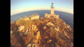 preview picture of video 'at the lighthouse of Cape Tainaro (Mani - Greece) in the August fullmoon part 2/3'