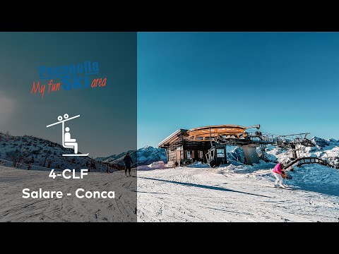 4-CLF Salare - Conca | Andalo | Paganella Ski | GoPro Timelapse 4K with GPS Data