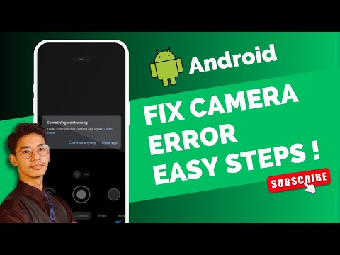 How to Fix Camera Error on Android !