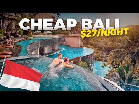 Where to Stay in BALI under $30 | Top 10 Cheapest Hotels, Villas & Resorts in Bali (all 4 Star)