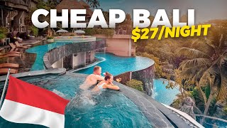 Where to Stay in BALI under $30 | Top 10 Cheapest Hotels, Villas & Resorts in Bali (all 4 Star)