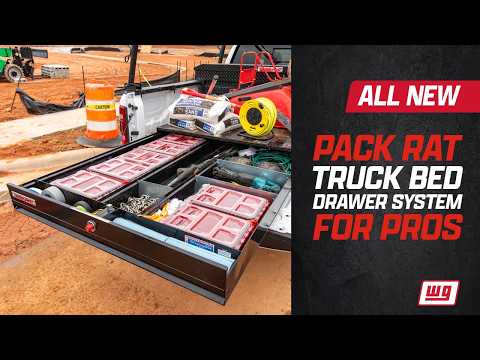 Best Truck Bed Drawer System for Pros: Pack Rat®