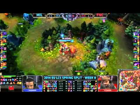 Millenium vs Fnatic | MIL vs FNC | Season 4 EU LCS Spring Split W8D2 [HQ]