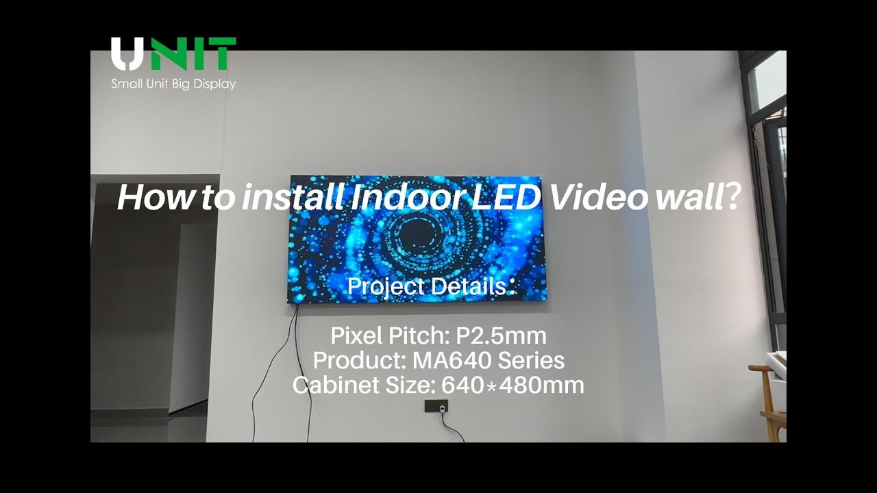 How to Install an Indoor P2.5mm LED Video Wall: Detailed Steps!