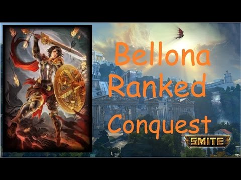 Bellona vs 2 hunters :D | Ranked Conquest | SMITE en Español