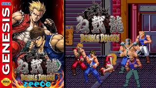 Double Dragon Zeebo MD (Sega Genesis) Longplay