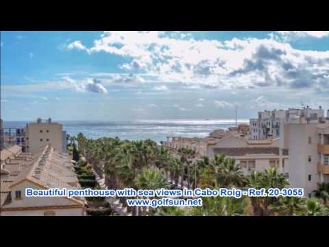 Ref: 20-3055 - Beautiful penthouse with sea views in Cabo Roig