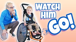 20 Months Old & Rocking Independent Mobility 🚪🦽💨 | Pediatric PT for SMA #14
