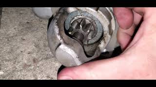 2008 Kia Optima starter replacement, you're doing it wrong, work smart not hard.