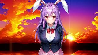 【揺れ動画】制服巨乳鈴仙が呼吸するだけ。