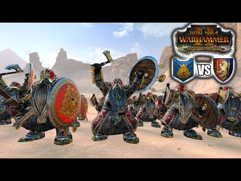 Trollhammer Surprise (1v1) Dawi vs Bretonnia - Total War: Warhammer II Battlecast #125