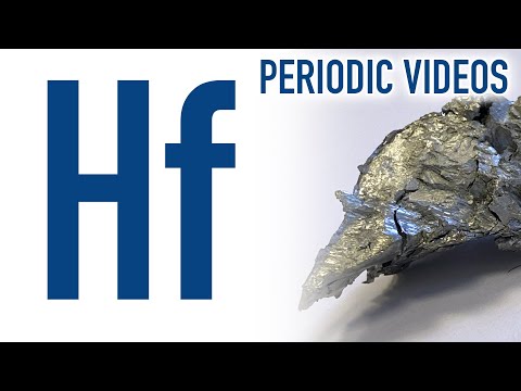 Hafnium - Periodic Table of Videos