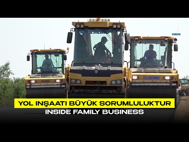 Yol inşaatı büyük sorumluluktur