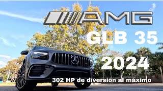 Mercedes-AMG GLB35 4MATIC 2024, SUV compacta con 302 HP de diversión
