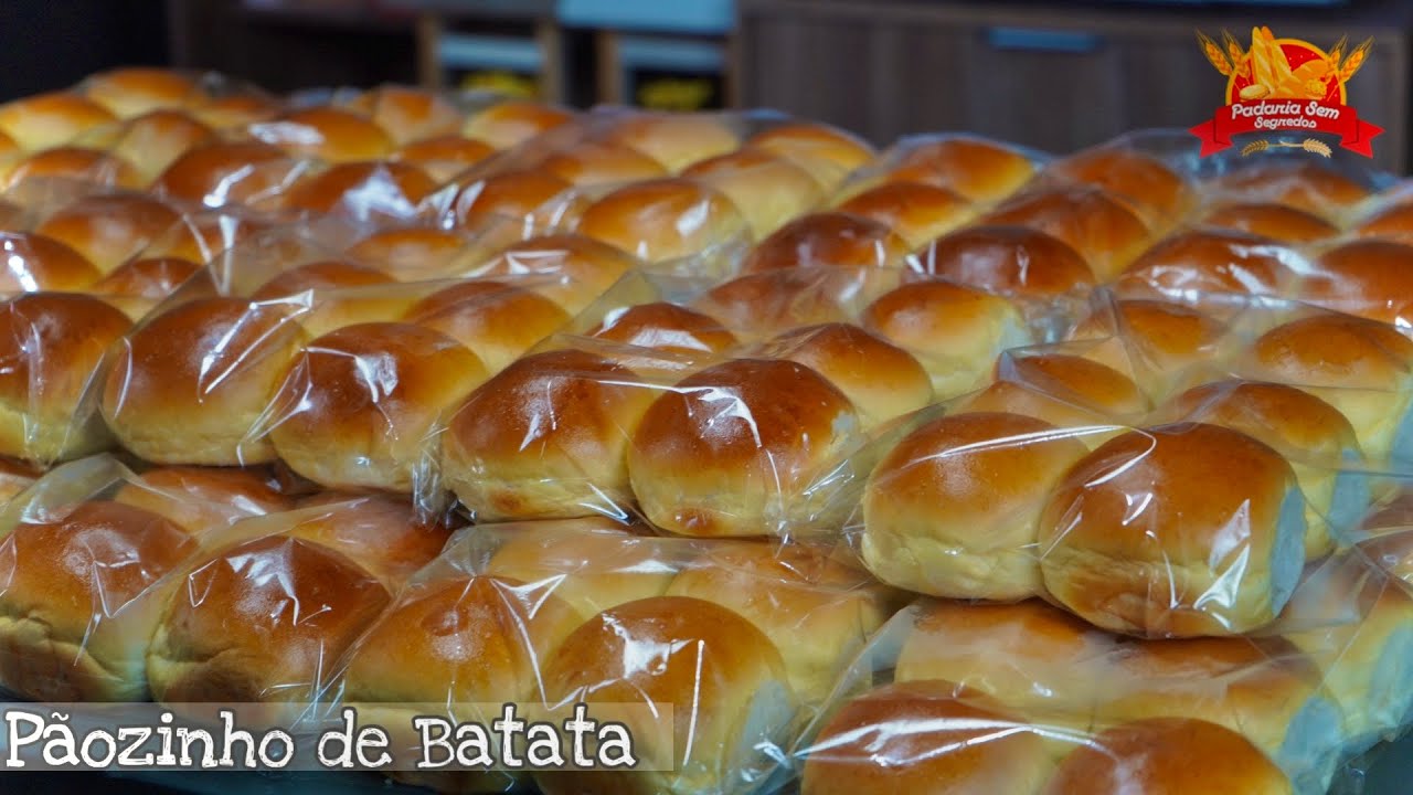 Pão de batata fofinho que não pode faltar na sua padaria