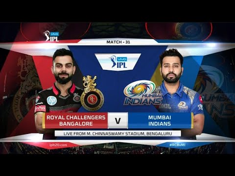 MI vs RCB ipl match highlights ! Most Scary match😱 #mivsrcb #cricket #iplhighlights #ipl #viratkohli