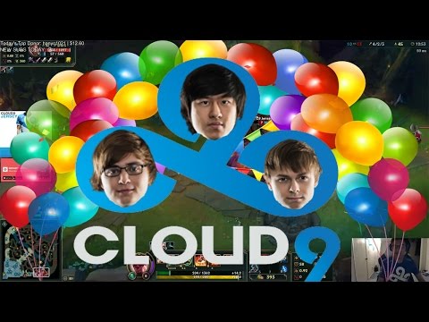 GOING FULL MONKEY!! - Cloud 9 Triple Queue ft. Sneaky, Rush, Jensen
