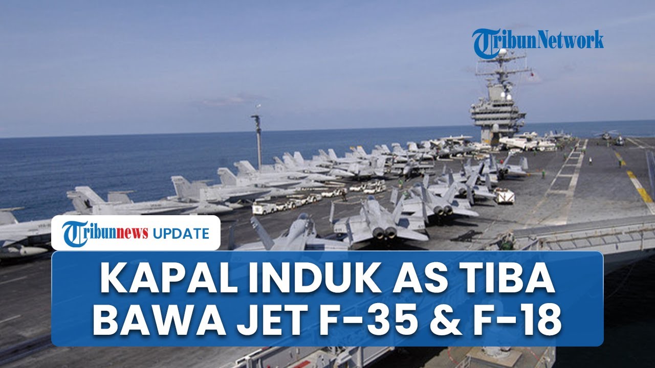 CENTCOM Pamer F-18 di Kapal Induk Abraham Lincoln, Israel Tandai Serangan ke Iran