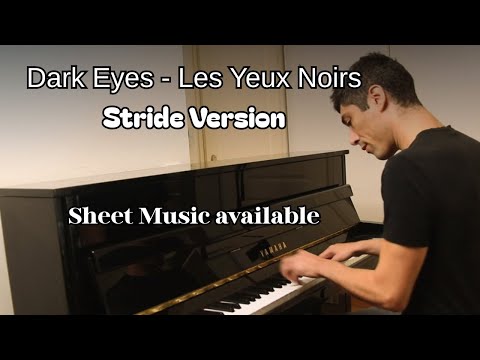 Dark Eyes – Stride Piano – Sheet Music & MIDI – Victor Demange