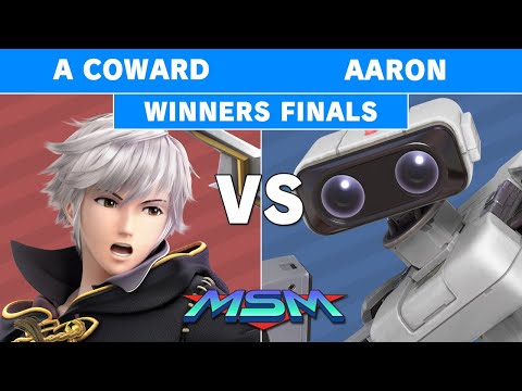 MSM Online 30 - HPT | A Coward (Robin) Vs. Aaron (Rob) Winners Finals - Smash Ultimate