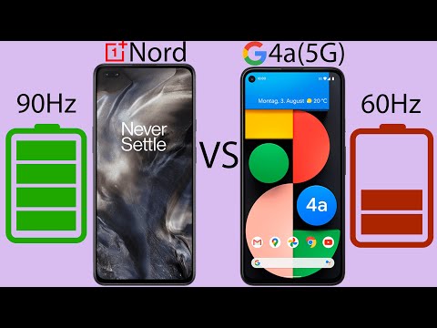Pixel 4a (5G) vs OnePlus Nord - Battery Drain & Charging Test!