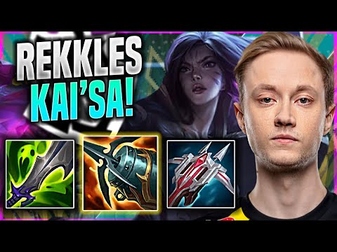 REKKLES IS A GOD WITH KAI'SA! - G2 Rekkles Plays Kai'sa ADC vs Sivir! | Season 11