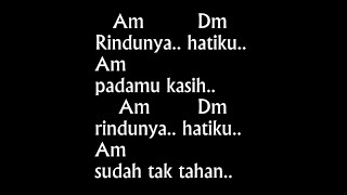 Download lagu Rindunya Hatiku Chord & Lirik Dasar Mudah Pemula Cover mp3