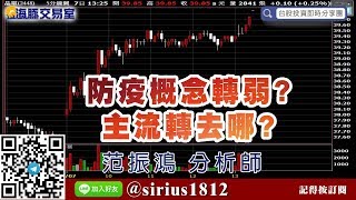 【海豚交易室】#范振鴻 0507，防疫概念轉弱? 主流轉去哪? (圖)