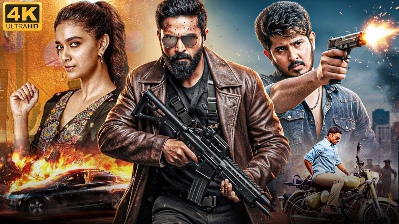 Superhit South Hindi Dubbed Full Action Romantic Movies | Vikram Prabhu, Keerthy Suresh, Arjun