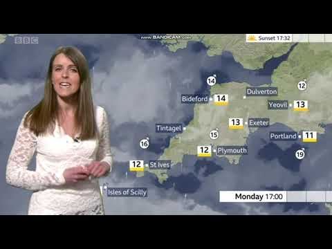 Alex Osbourne BBC ONE Spotlight weather February 15th 2021 in HD! - 60 FPS